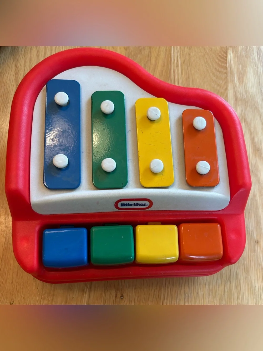 Little Tikes Tap a Tune Musical Piano Toy with Colorful Key Xylophone-Toddler